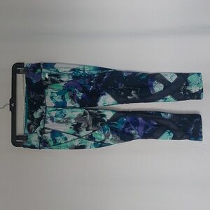 Avia womens capri‎ leggings multicolor size S